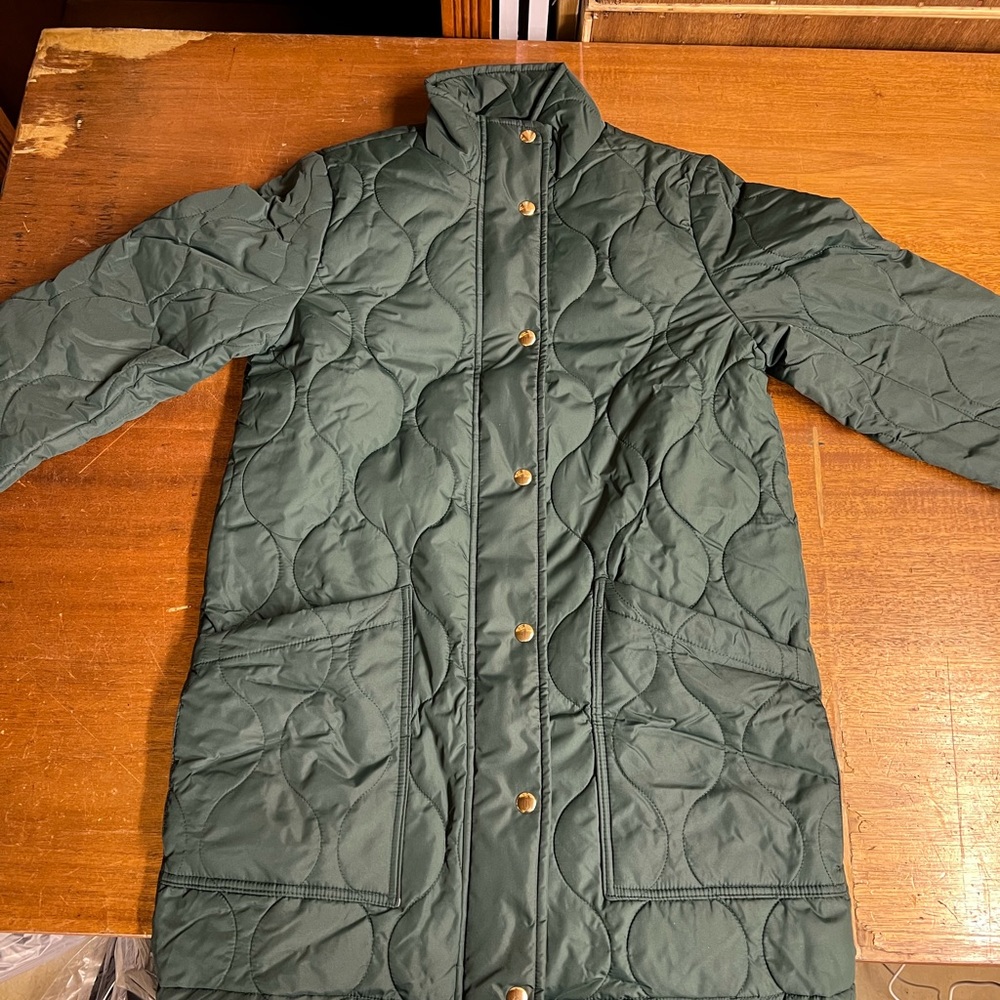 J. Crew Factory City Puffer Coat AZ561
